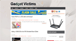 Desktop Screenshot of gadgetvictims.com